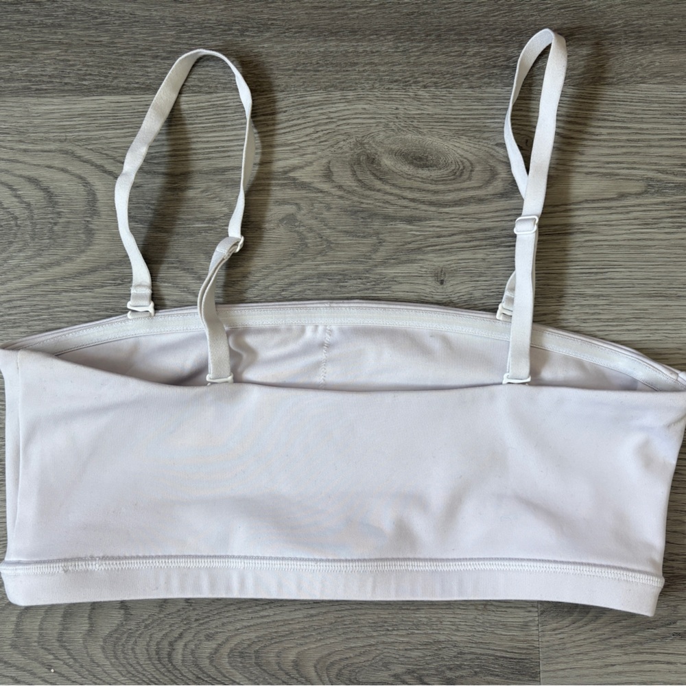 Oner Active White Bandeau Sports Bra - Picture 6 of 8